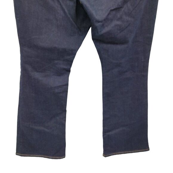 Gap Jeans Curvey Perfect Boot Dark Wash Stretch High Rise High Waisted Flare 33 - Picture 10 of 14